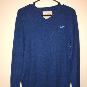 Blue Long Sleeve Hollister Shirt (cozy material)